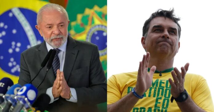 quaest-aponta-flavio-bolsonaro-com-42%-e-lula-com-41%-no-2°-turno