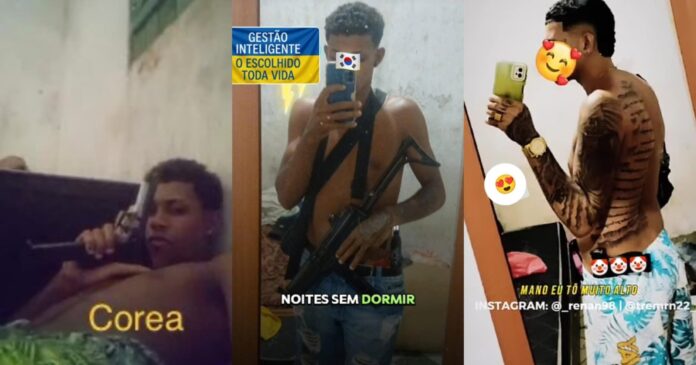 confronto-em-maragogipe-deixa-dupla-morta;-faccionados-exibiam-armas-e-referencia-a-paises