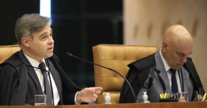mendonca-e-moraes-discutem-no-stf;-seguranca-precisa-intervir