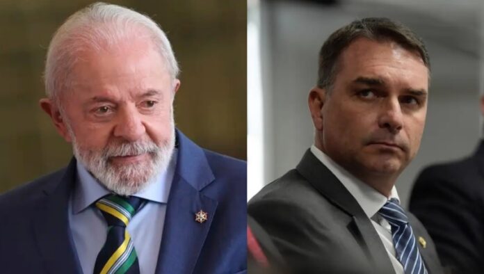 pesquisa-aponta-lula-48,5%-e-flavio-bolsonaro-48%-em-segundo-turno
