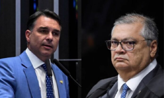 flavio-bolsonaro-tenta-afastar-flavio-dino-da-investigacao-sobre-emendas-ao-dark-horse