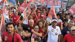 Guarani recebe atividade de campanha com participação de apoiadores do grupo político de Gilvan Produções 4 IMG 0030