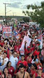 Guarani recebe atividade de campanha com participação de apoiadores do grupo político de Gilvan Produções 27 IMG 0114