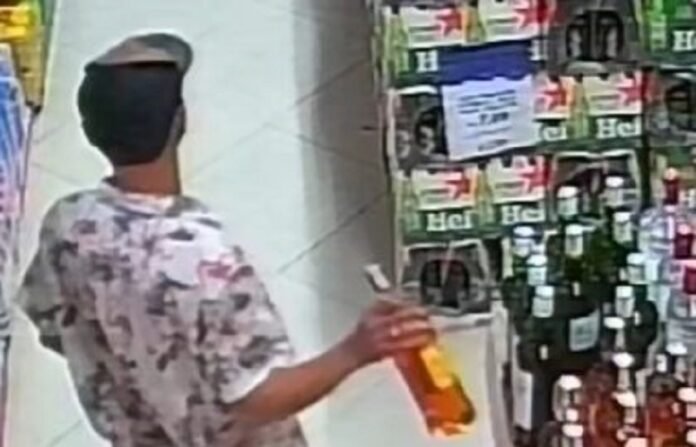 homem-e-preso-apos-video-registrar-furto-de-facas-e-uisque-em-eunapolis