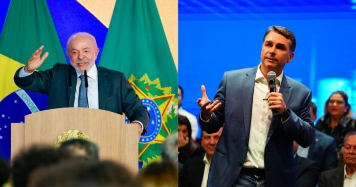 equilibrio-entre-lula-e-flavio-bolsonaro,-aponta-quaest,-no-segundo-turno