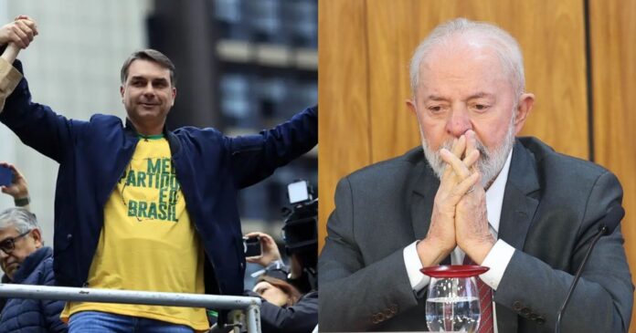 disputa-presidencial:-datafolha-aponta-flavio-bolsonaro-a-frente-com-51%-e-lula-com-49%-dos-votos-validos