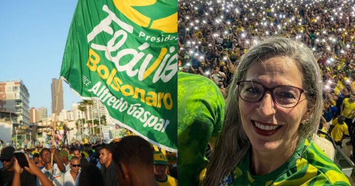 raissa-soares-apoia-flavio-bolsonaro-em-barra-e-projeta-votos-no-2o-turno