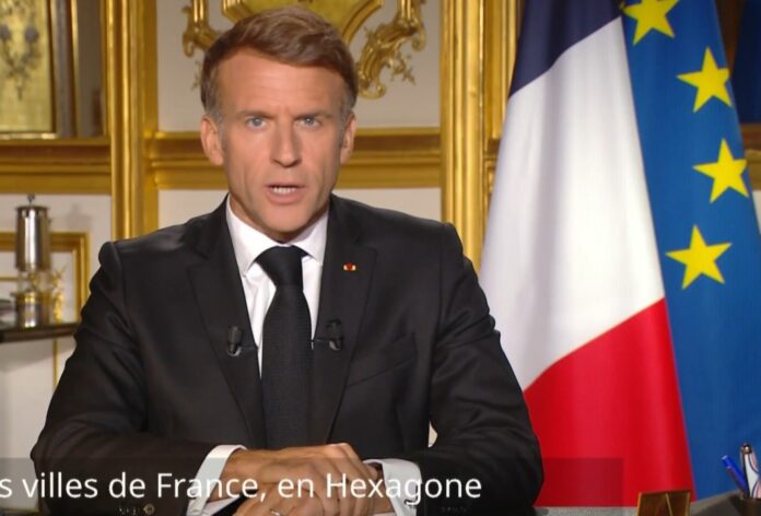 macron-condena-violencia-durante-protestos-na-franca-apos-onda-de-prisoes