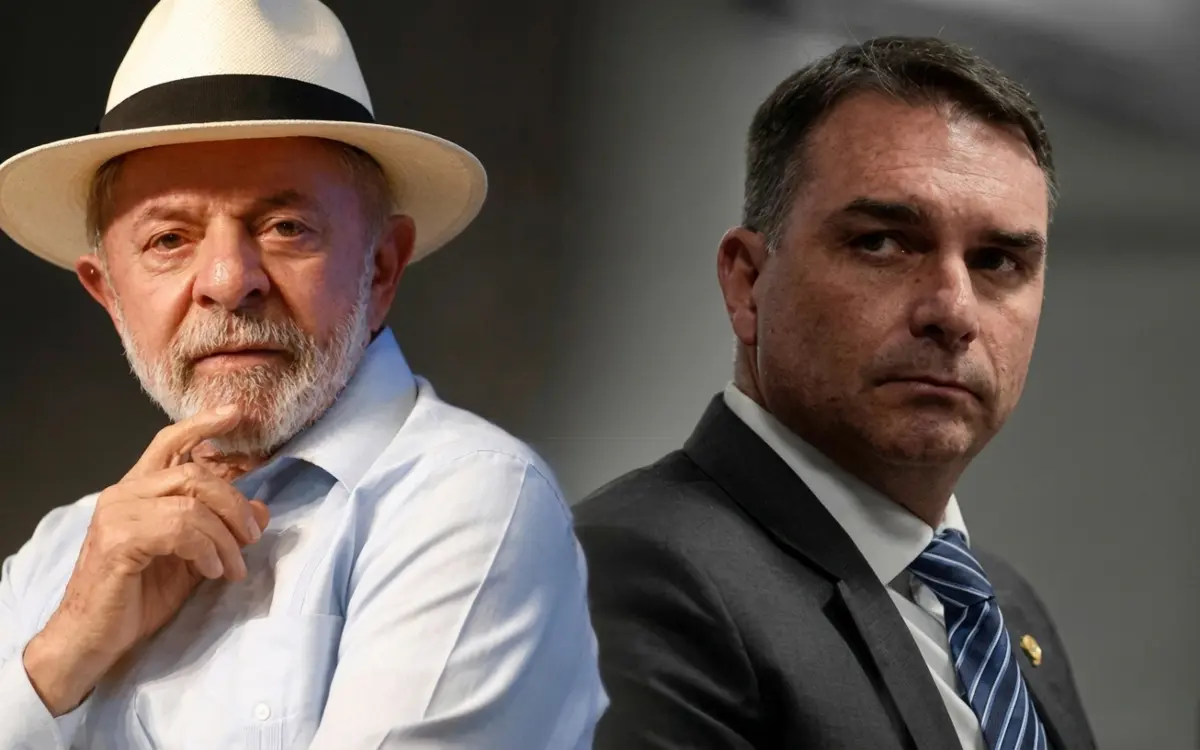 Datafolha aponta empate entre Flávio e Lula com 50% dos votos válidos