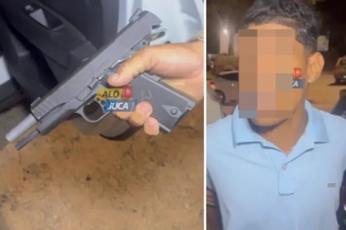 homem-detido-com-pistola-e-drogas-em-boa-vista-de-sao-caetano;-policia-apura-ligacao-com-furto-a-militar-do-exercito