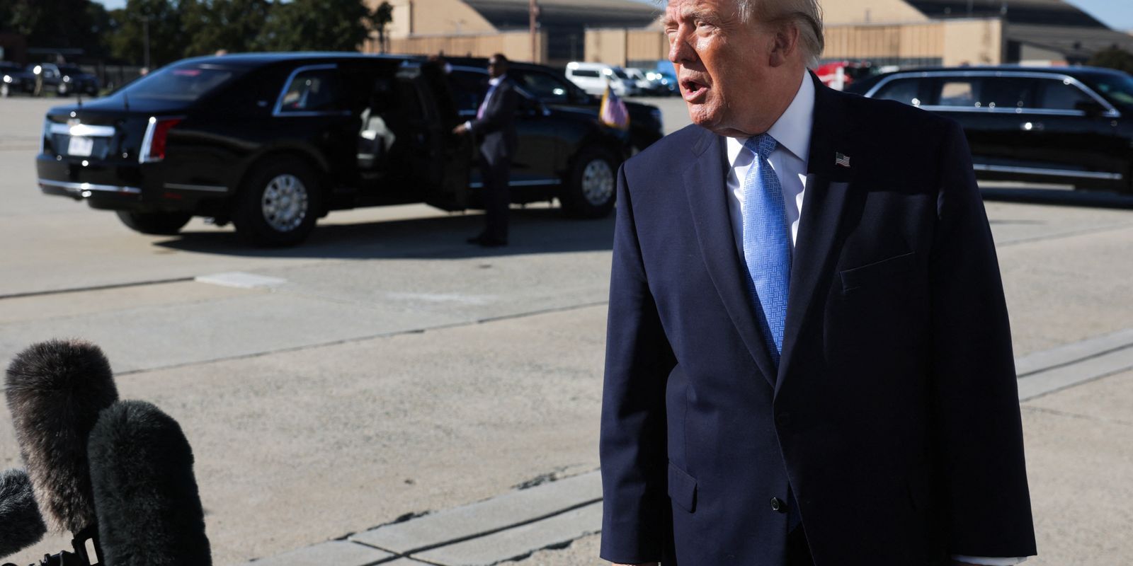 Trump afirma que não vai se envolver após carta de Flávio Bolsonaro