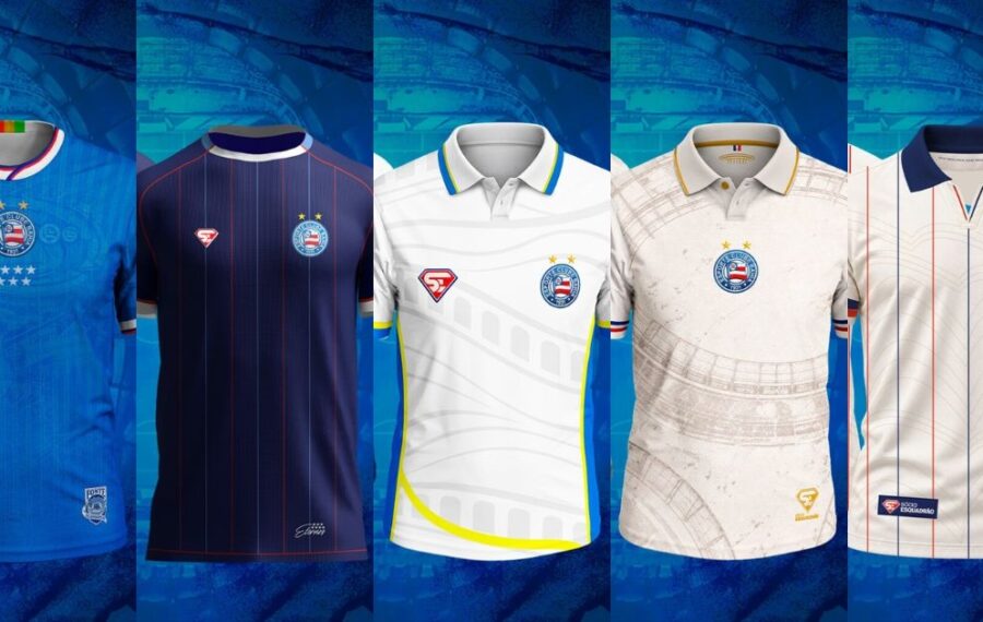 Bahia divulga finalistas da camisa Sócio Esquadrão 2027; como votar