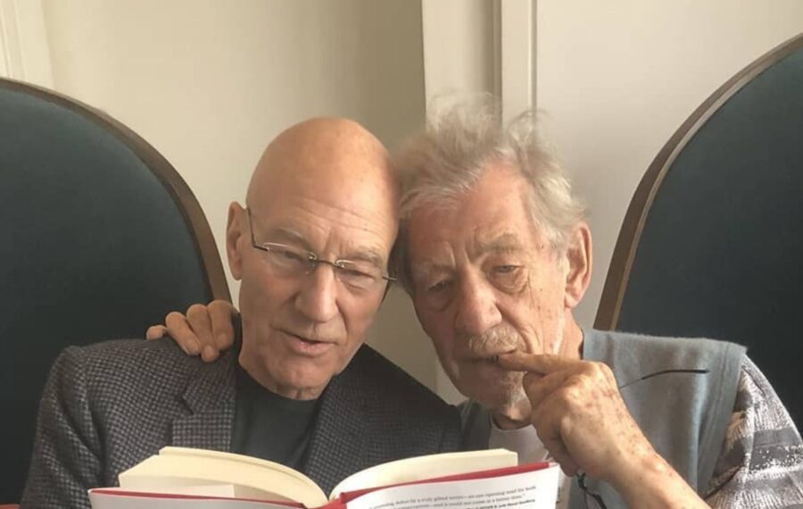 McKellen homenageia Stewart e relembra décadas de amizade após a morte do ator