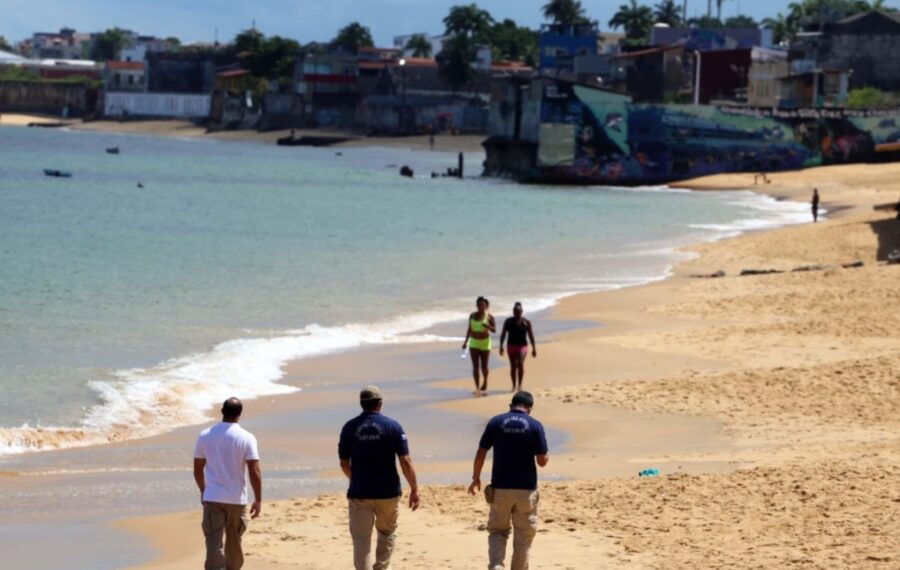 Salvador: 28 praias impróprias para banho no feriadão; confira a lista
