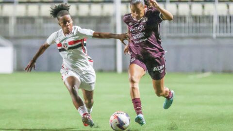Empate no jogo de ida da semifinal Paulista F Sub-20: SP x Ferroviária