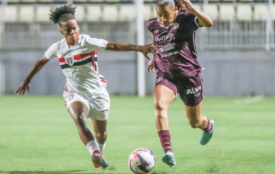 Empate no jogo de ida da semifinal Paulista F Sub-20: SP x Ferroviária