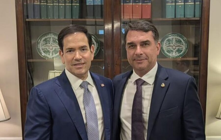 Senador Marco Rubio afirma que EUA não participaram da saída de Flávio Bolsonaro do Brasil