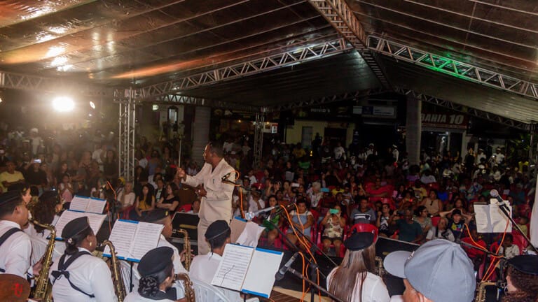 Encontro de Filarmônicas reuniu arte, cultura e música de várias cidades baianas em Alcobaça