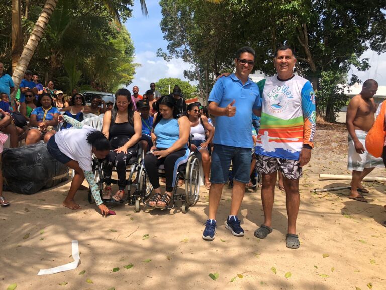 Remada ecológica para pessoas com deficiência inspira consciência ambiental em Prado