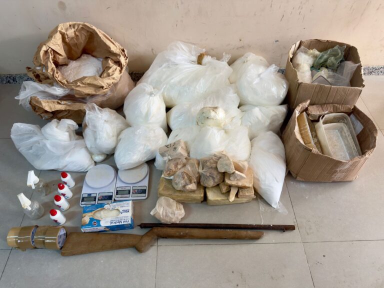 Mais de 60 quilos de droga são apreendidos pela Rondesp Extremo em Eunápolis