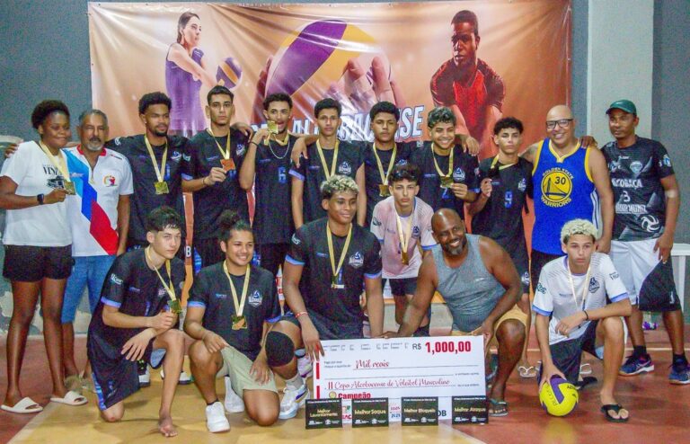 Alcobaça vence Machacalis e é campeão da 2ª Copa Sub-20 Masculino de Vôlei