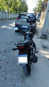 Policiais do 8º Batalhão de Porto Seguro recuperam duas motocicletas e realização apreensão de drogas 1 MOTO 2