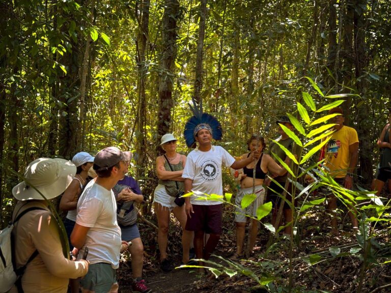 Turismo em aldeias indígenas fortalece conexão com a natureza