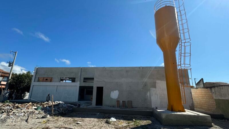 Estão na fase final as obras de construção do Mercado do Peixe de Alcobaça 5 Obras de construcao do Mercado do Peixe de Alcobaca 14
