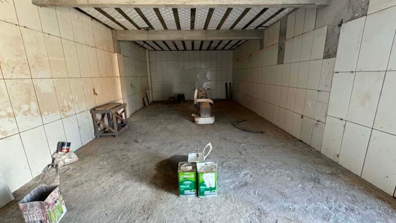 Estão na fase final as obras de construção do Mercado do Peixe de Alcobaça 2 Obras de construcao do Mercado do Peixe de Alcobaca 6