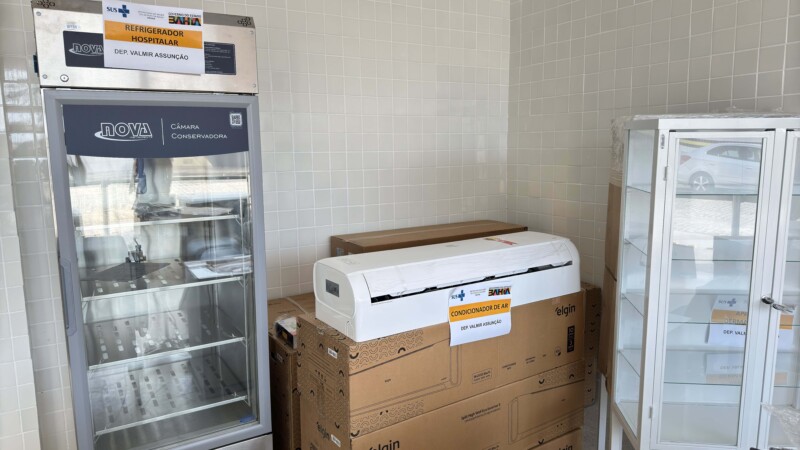 Hospital novo, kit ubs, van e ambulância nova estão entre os investimentos de mais de 6 milhões na saúde do Prado 55 IMG 2221