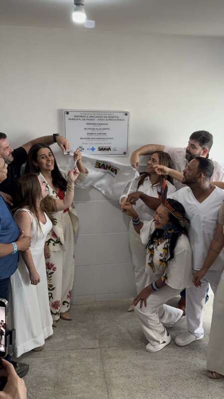 Hospital novo, kit ubs, van e ambulância nova estão entre os investimentos de mais de 6 milhões na saúde do Prado 27 IMG 2449