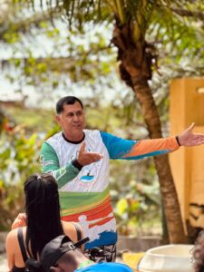 Remada ecológica para pessoas com deficiência inspira consciência ambiental em Prado 5 Remada ecologica em Prado 5