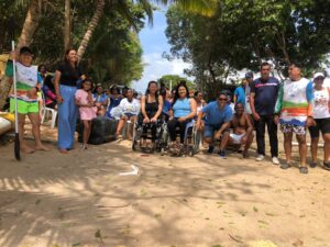 Remada ecológica para pessoas com deficiência inspira consciência ambiental em Prado 4 Remada ecologica em Prado 6