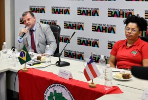 MST apresenta demandas ao governador Jerônimo Rodrigues em reunião sobre políticas públicas para assentamentos rurais 4 Reuniao com o MST. Fotos Wuiga RubiniGOVBA 4