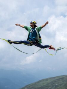 Atleta baiano de Itamaraju é campeão mundial de slackline, com quebra de recorde 3 Atleta de slackline MATEUS VIDAL. Foto Foto JONAS KONIJNENBERG 5