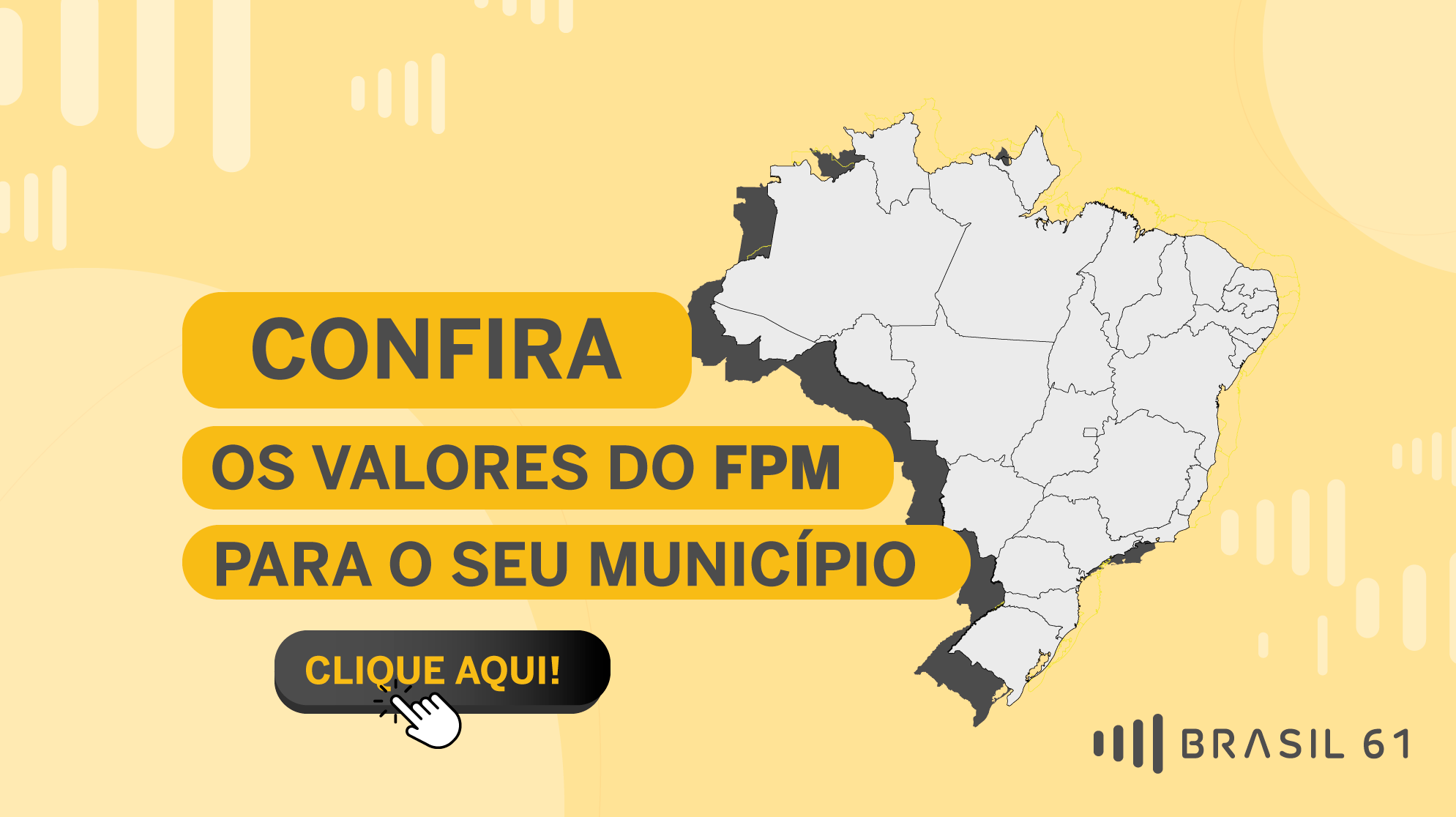 FPM: municípios recebem R$ 4,6 bilhões na terceira parcela de julho, com alta de 9% sobre 2024 1 FPM Municípios