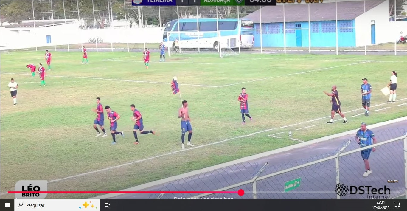 Itamaraju derrota Prado e fica em primeiro no grupo 14 do Intermunicipal 2025 1 Teixeira de Freitas 2x2 Alcobaca Gol TV